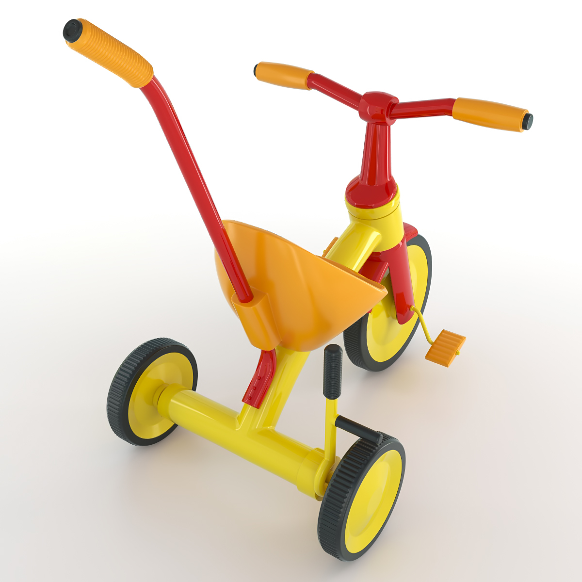 3d children s tricycle model