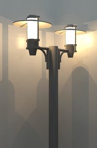 Traditional Light Post C