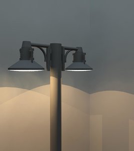 Traditional Light Post D