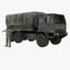 3d model m1083 mtv army truck