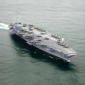 aircraft carrier navy air 3d max
