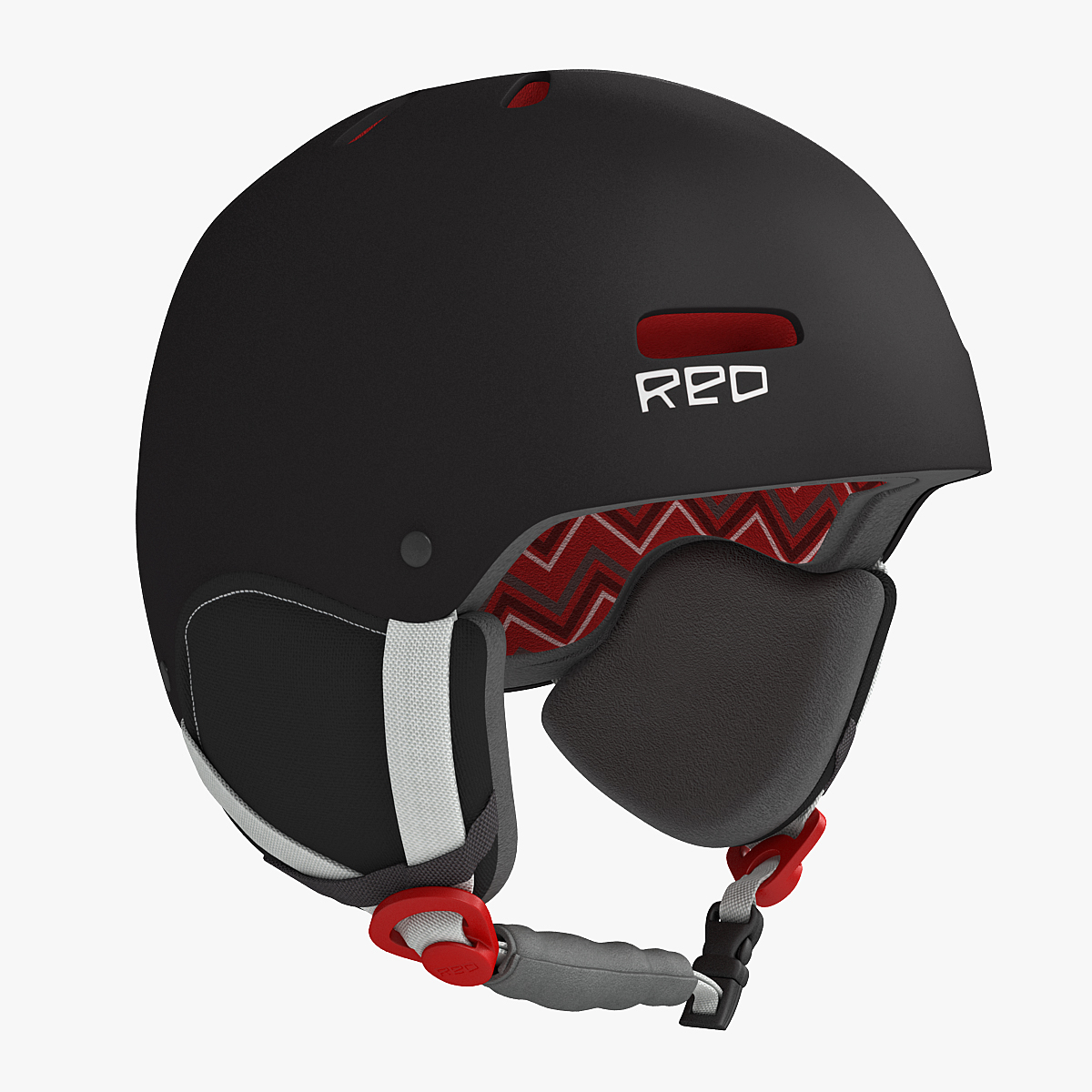 3d snowboard equipment model