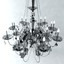 chandelier crystal black 3d model
