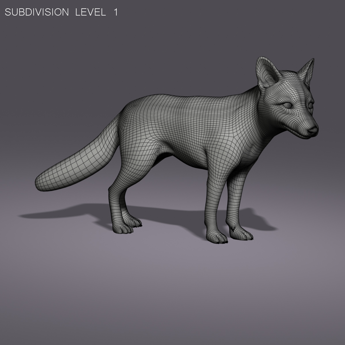 狐狸（动画）（FUR）3D模型 - TurboSquid 802998