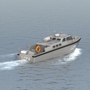 3d model landing craft