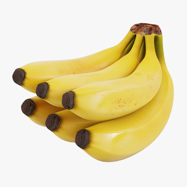 3d香蕉模型