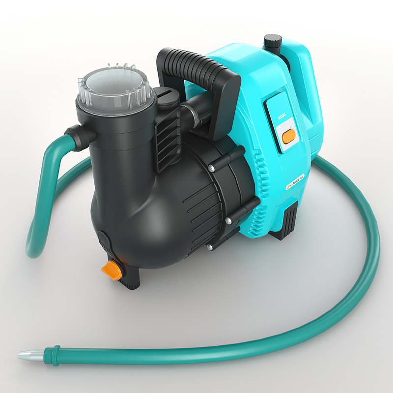 water pump gardena obj