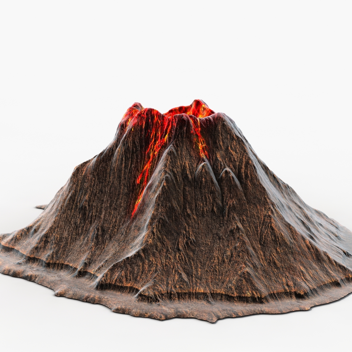 火山岛3d模型
