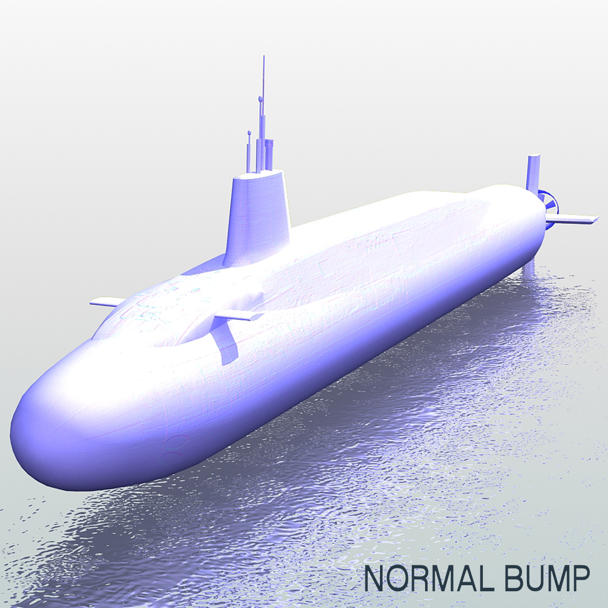 hms vigilant s30 submarine 3d max