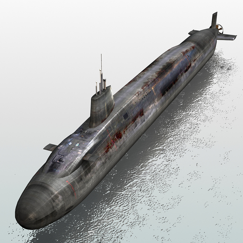 3d hms vanguard s28 submarine