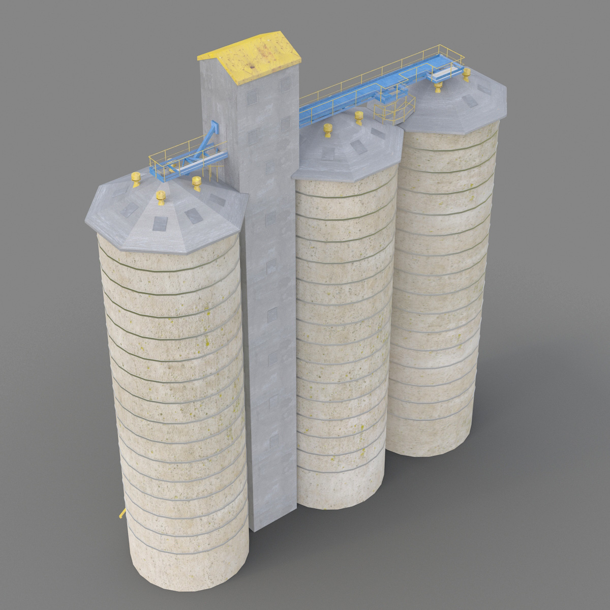 3d grain elevator