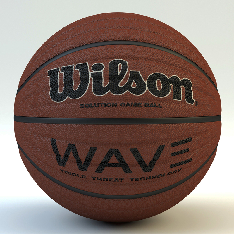 basketball wilson wave 3d max