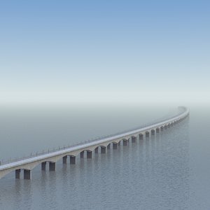 3ds 6km rail road bridge