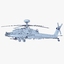 apache longbow helicopter 3d model