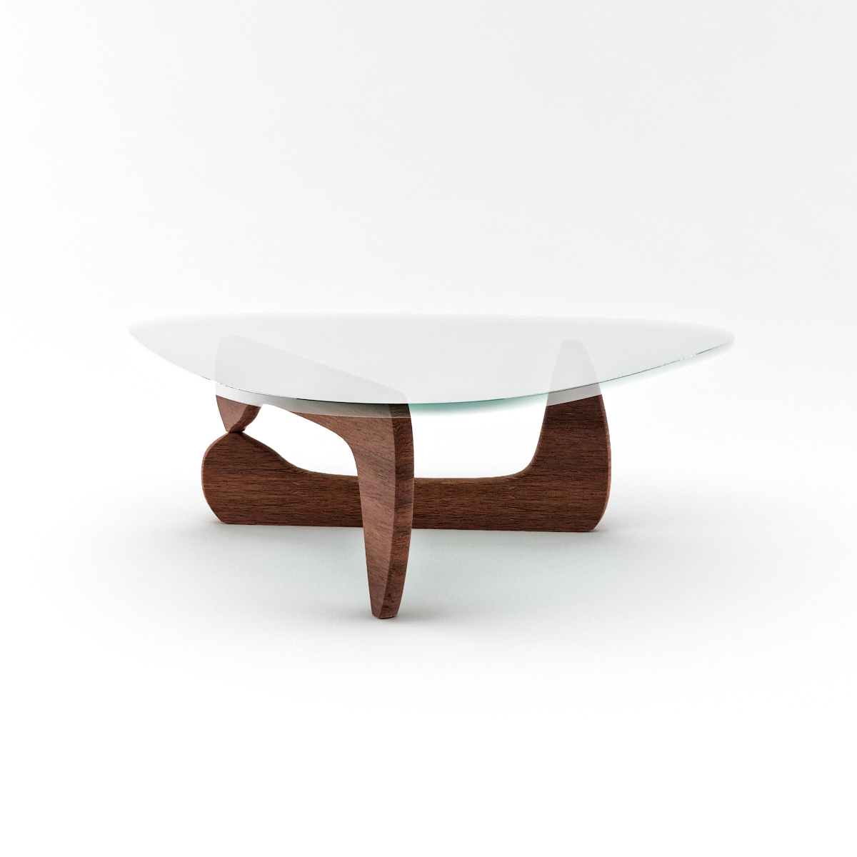 design isamu noguchi coffee table 3d model