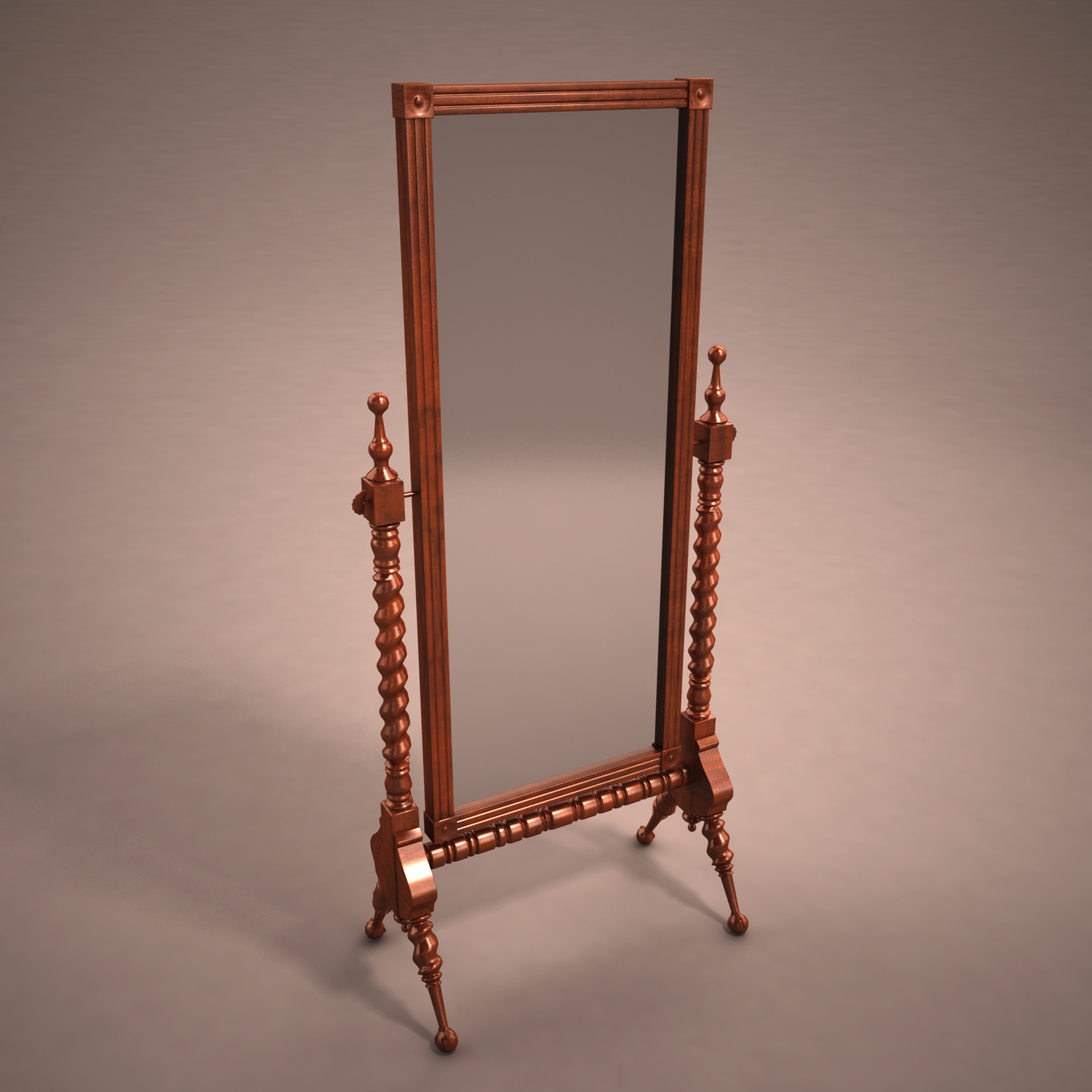 Antique Standing Mirror