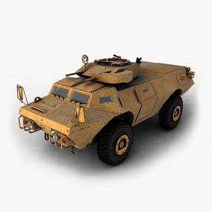 m1117 vehicle 3d model