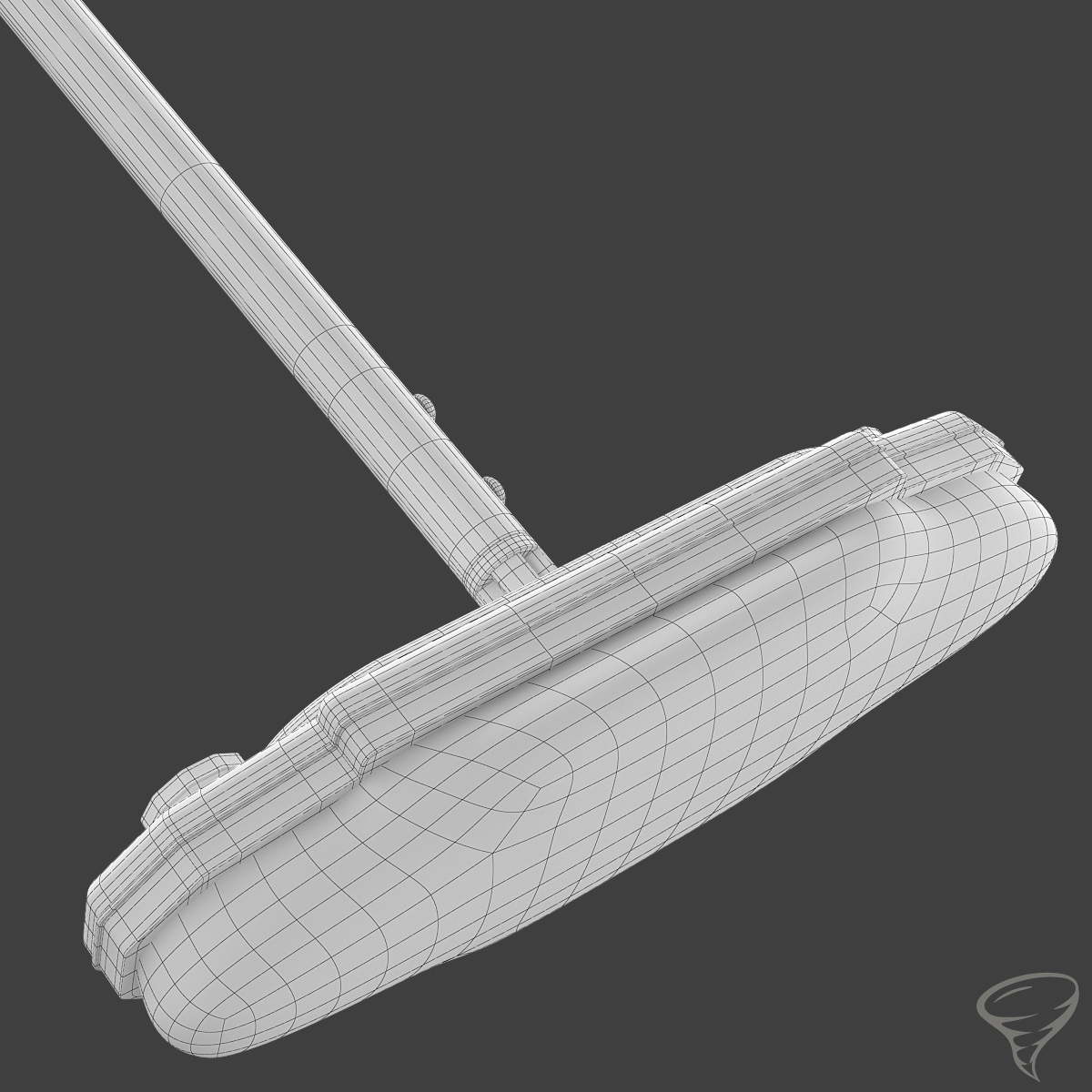 curling brooms 3d dwg