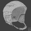 3d model winter sports helmet