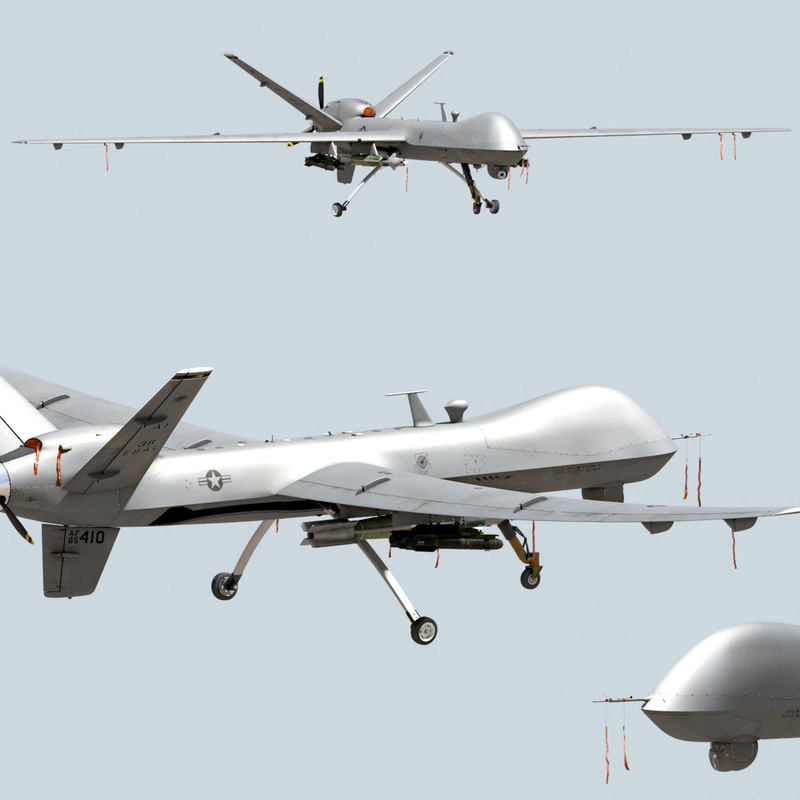 3dsmax mq-9 reaper