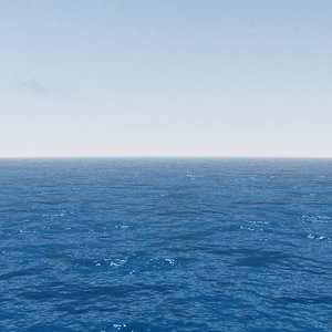 3d model photo realistic sea