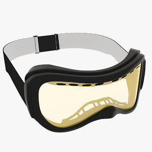 3dsmax ski goggles