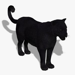 Black Panther 3d model
