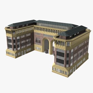 office building 3d model