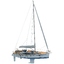 sunbeam 34 sailboat sails 3d model