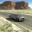 3d model scene road desert complete
