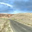 3d model scene road desert complete