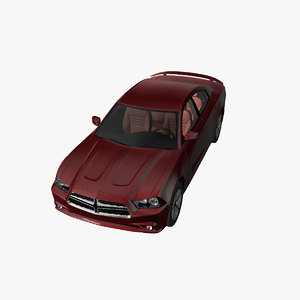 2011 dodge charger 3d max