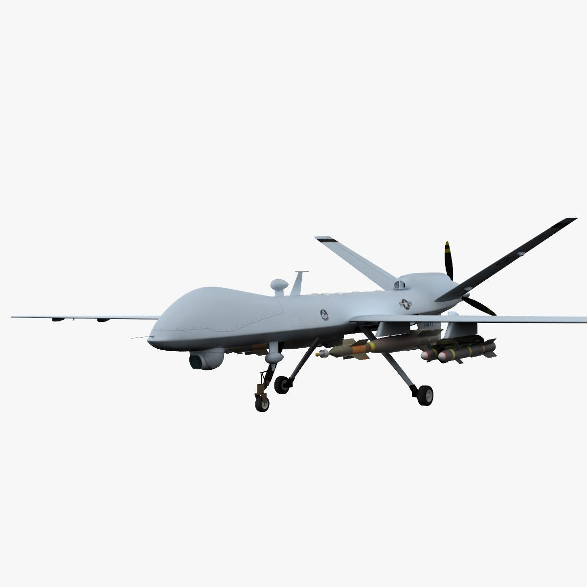 mq-9 reaper 3d model