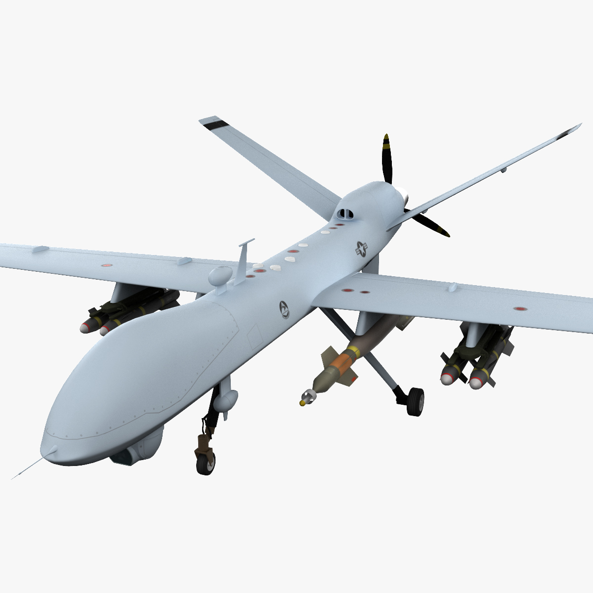 mq-9 reaper 3d model