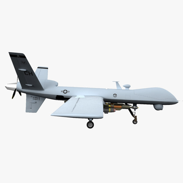 mq-9 reaper 3d model