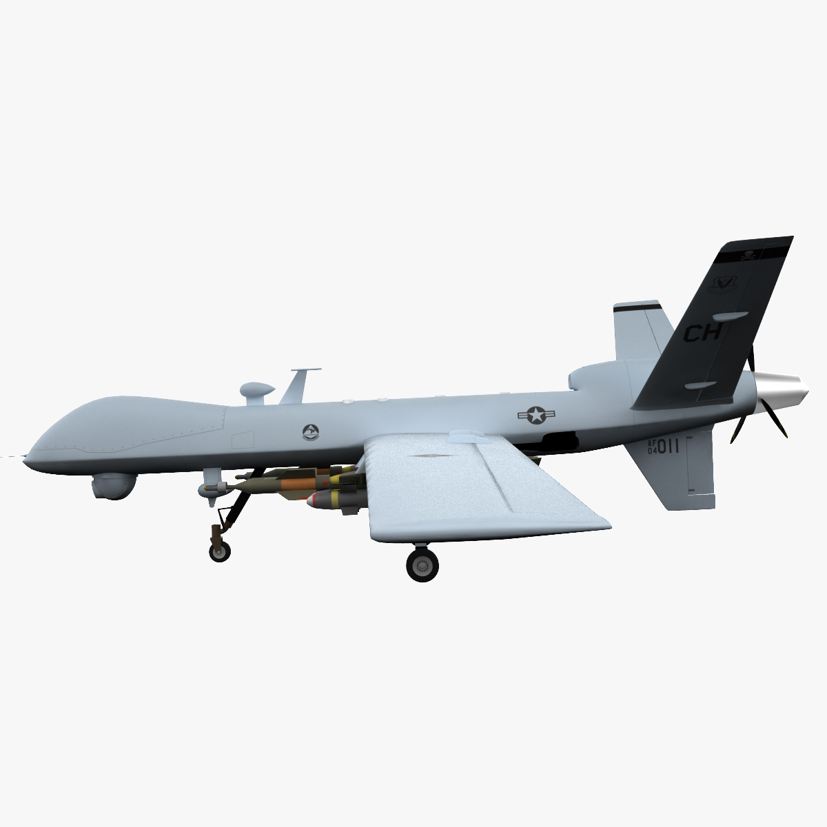 mq-9 reaper 3d model