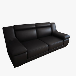3d modern couch