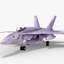 hornet strike fighter air 3d model