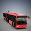 3ds max articulated trolleybus