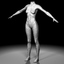 3d model female body