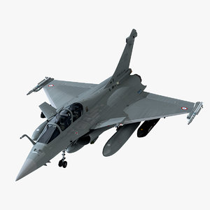 3dsmax dassault rafale fighter cockpit