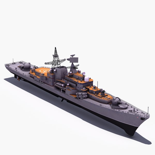 kirov battlecruiser cruiser 3d model