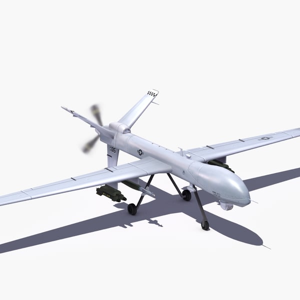 General Atomics MQ-9 Reaper 3D Models for Download | TurboSquid