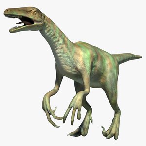 dinosaur adasaurus velociraptor 3d model