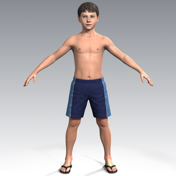 3d Model Ben 913 Year Boy