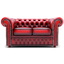 classic chesterfield loveseat chester 3d max