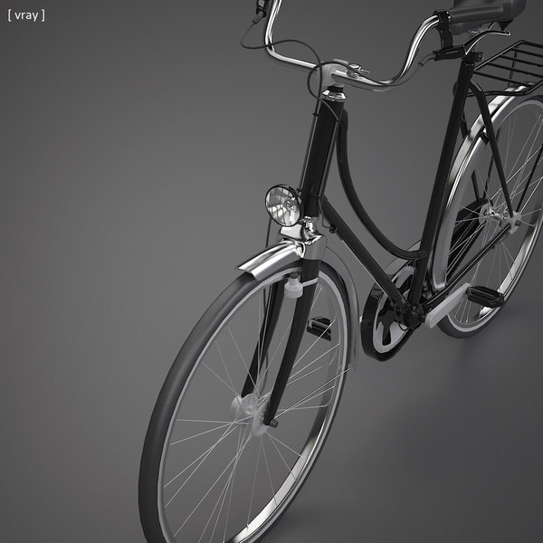 dutch bicycle 3d model