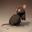 mouse rigged - max