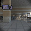 airport departures lounge 3d model