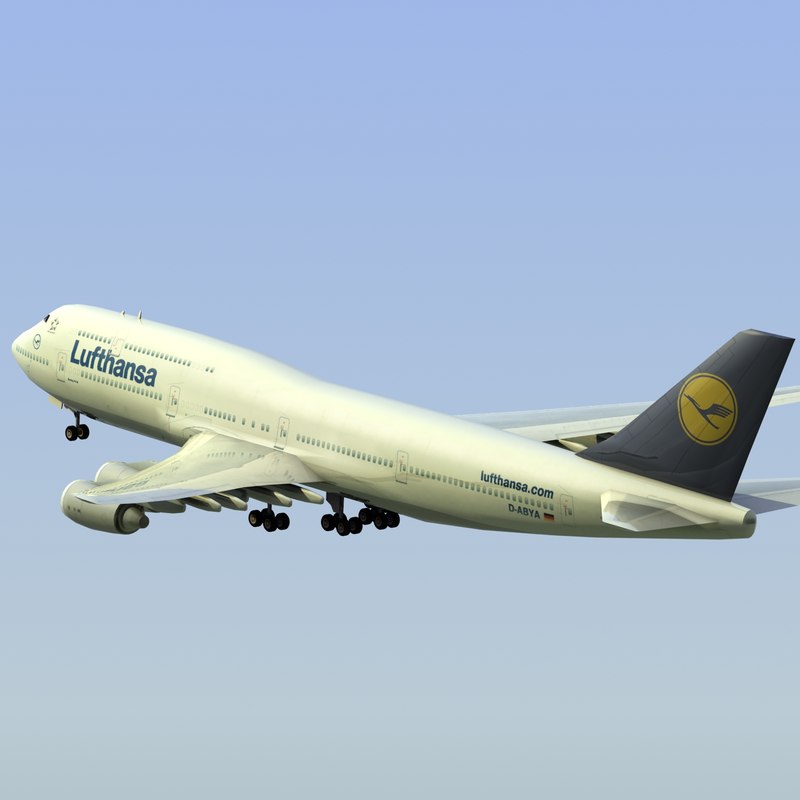 boeing 747-8i airplanes 747 3d model